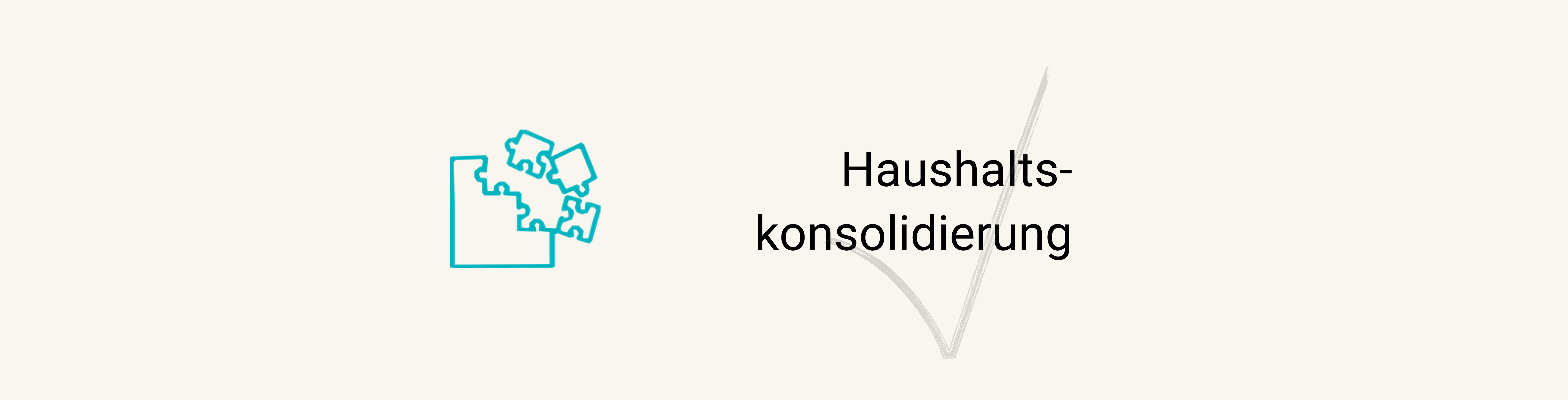 haushaltkonsolidierung