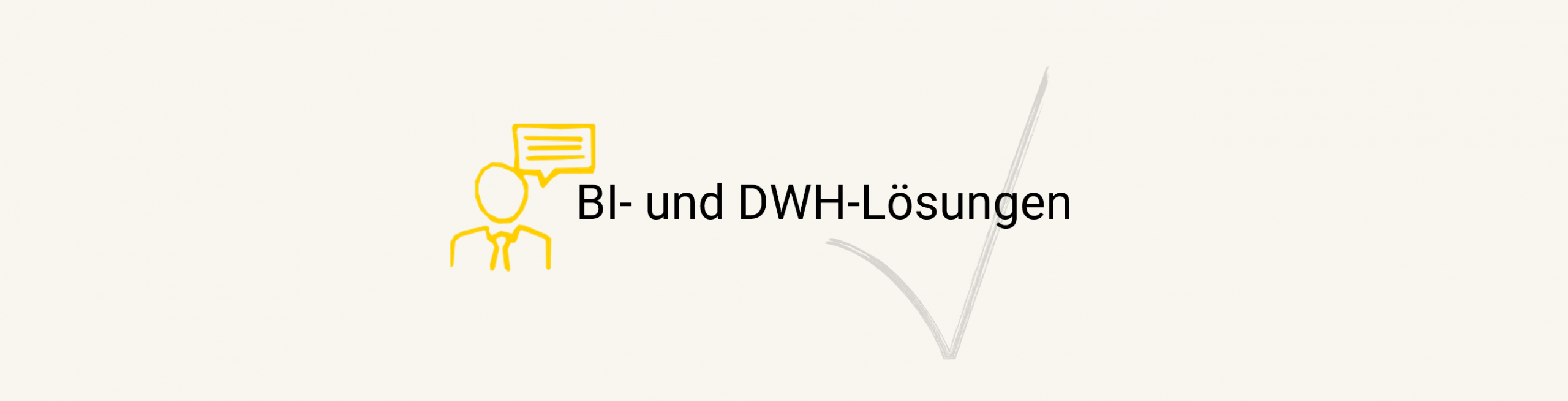 bi und dwh lösungen