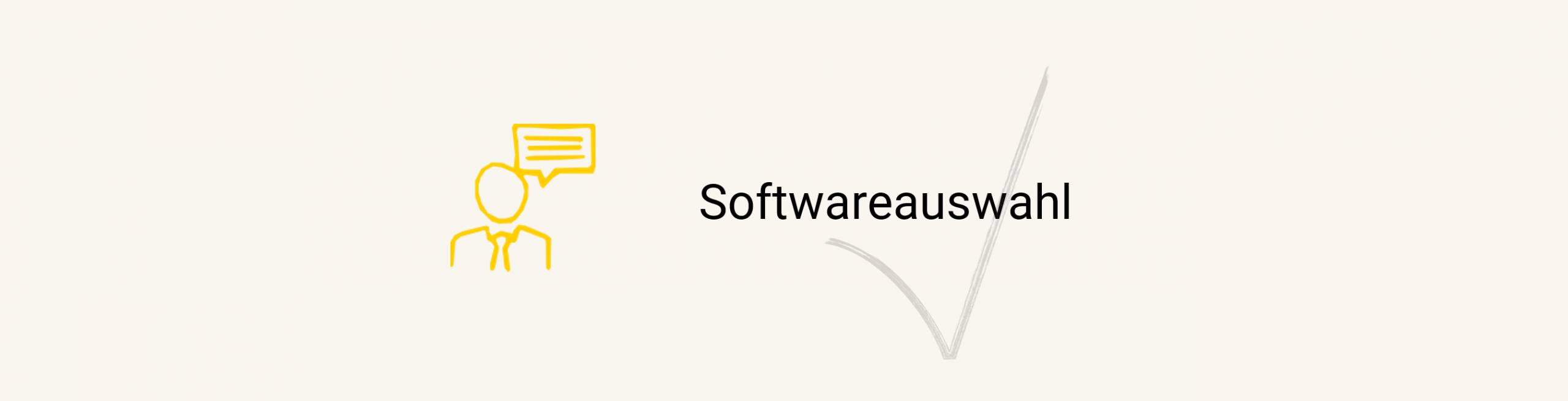 softwareauswahl